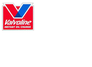 V VALVOLINE INSTANT OIL CHANGE logo
