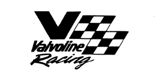 V VALVOLINE RACING logo