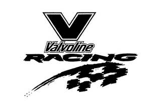 V VALVOLINE RACING logo
