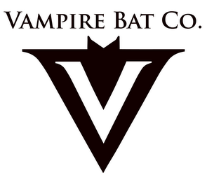 V VAMPIRE BAT CO. logo