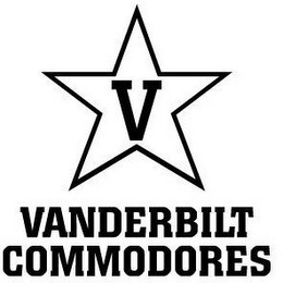 V VANDERBILT COMMODORES logo