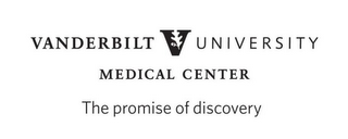 V VANDERBILT UNIVERSITY MEDICAL CENTER THE PROMISE OF DISCOVERY logo