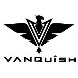V VANQUISH logo