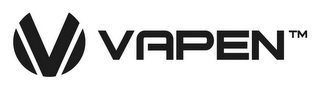 V VAPEN logo