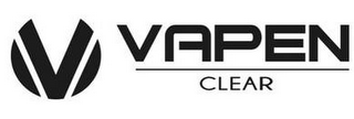 V VAPEN CLEAR logo