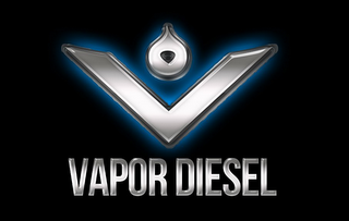 V VAPOR DIESEL logo