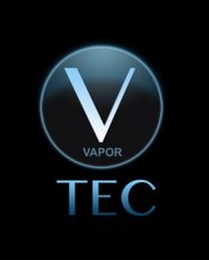 V VAPOR TEC logo