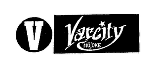 V VARCITY BY NO JOKE logo