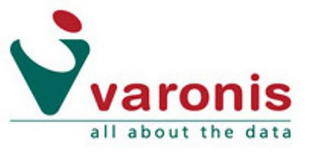 V VARONIS ALL ABOUT THE DATA logo
