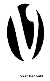 V VAST RECORDS logo