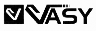 V VASY logo