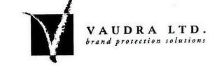 V VAUDRA LTD. BRAND PROTECTION SOLUTIONS logo
