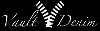 V VAULT DENIM logo