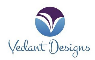 V VEDANT DESIGNS logo