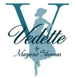 V VEDETTE BY MARJORIE SKOURAS logo