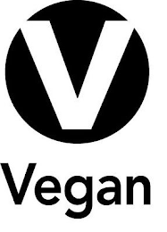 V VEGAN logo