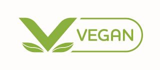 V VEGAN logo
