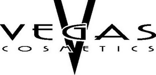 V VEGAS COSMETICS logo