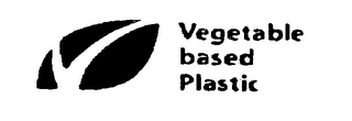 V VEGETABLE BASED PLASTIC logo