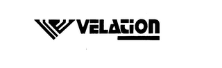 V VELATION logo
