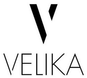 V VELIKA logo