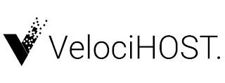 V VELOCIHOST. logo