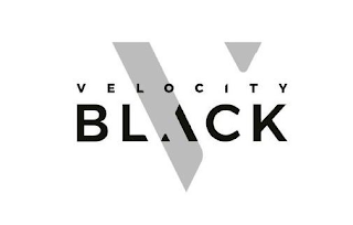 V VELOCITY BLACK logo