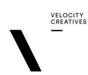 V VELOCITY CREATIVES logo