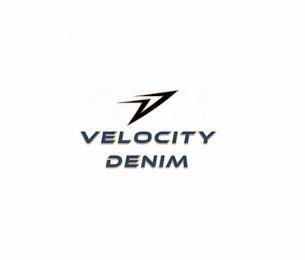 V VELOCITY DENIM logo