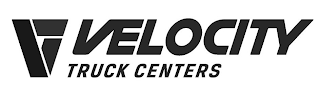 V VELOCITY TRUCK CENTERS logo