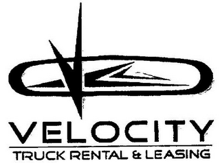 V VELOCITY TRUCK RENTAL & LEASING logo
