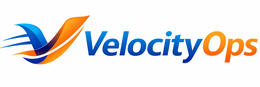 V VELOCITYOPS logo