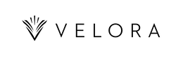 V VELORA logo