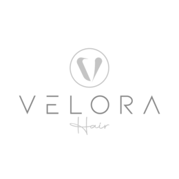 V VELORA HAIR logo