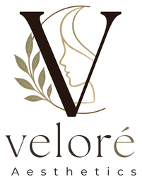 V VELORÉ AESTHETICS logo
