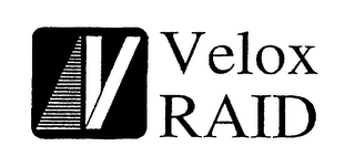 V VELOX RAID logo