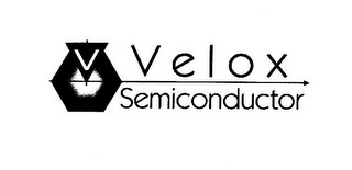 V VELOX SEMICONDUCTOR logo