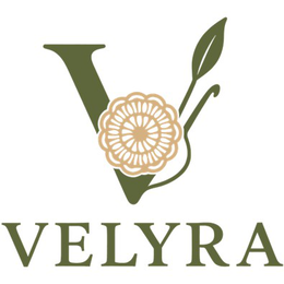 V VELYRA logo