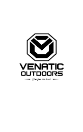 V VENATIC OUTDOORS LIVE FOR THE HUNT logo