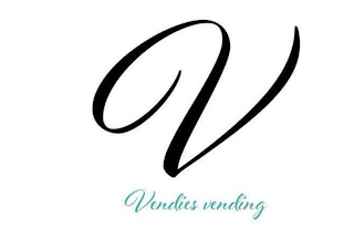V VENDIES VENDING logo