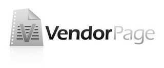 V VENDORPAGE logo