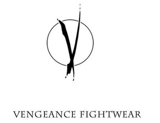 V VENGEANCE FIGHTWEAR logo