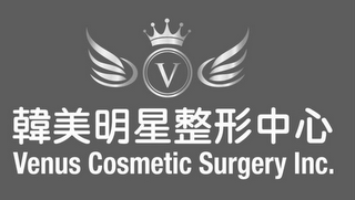 V VENUS COSMETIC SURGERY INC. logo