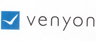 V VENYON logo