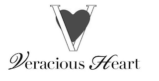 V VERACIOUS HEART logo