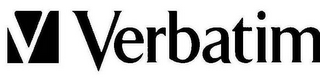 V VERBATIM logo
