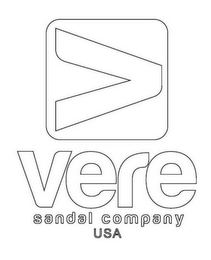 V VERE SANDAL COMPANY USA logo