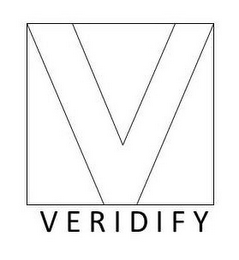 V VERIDIFY logo