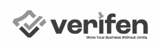 V VERIFEN GROW YOUR BUSINESS WITHOUT LIMITS, logo