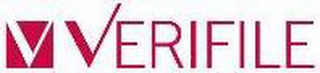 V VERIFILE logo